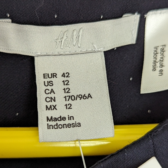 H&M Dark Blue dress - Picture 7 of 8